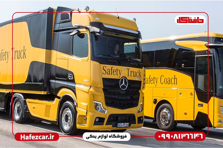 سیستم ترمز کامیون بنز چگونه کار میکند؟