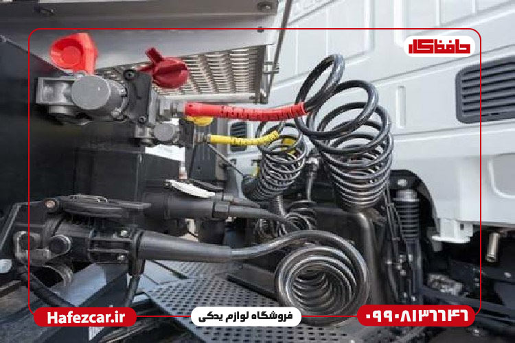 اجزای کلیدی سیستم ترمز بادی