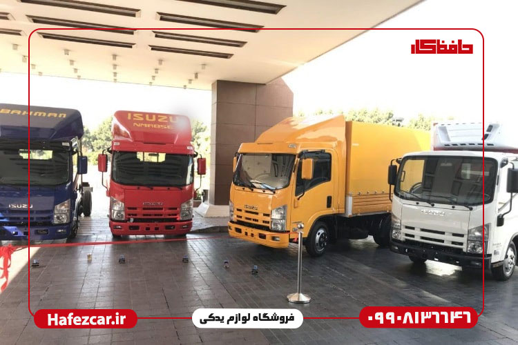 بهترین کامیونت های 6 تن