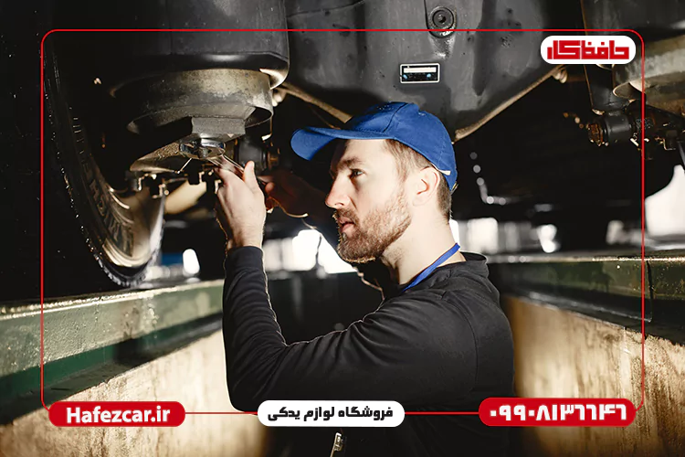 نحوه رگلاژ ترمز کامیون بنز