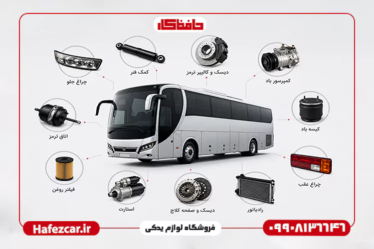 خرید لوازم یدکی اتوبوس