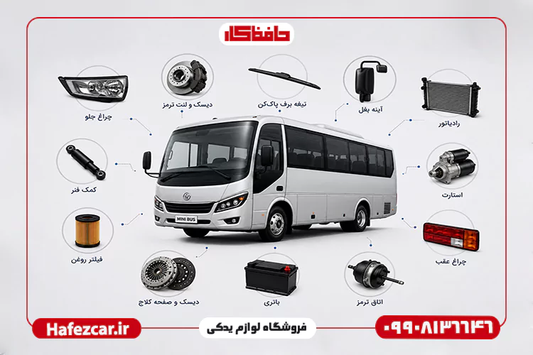 خرید لوازم یدکی مینی بوس
