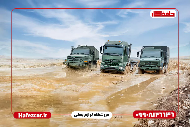 لوازم استوک کامیون بنز