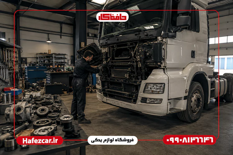 قیمت قطعات یدکی کشنده