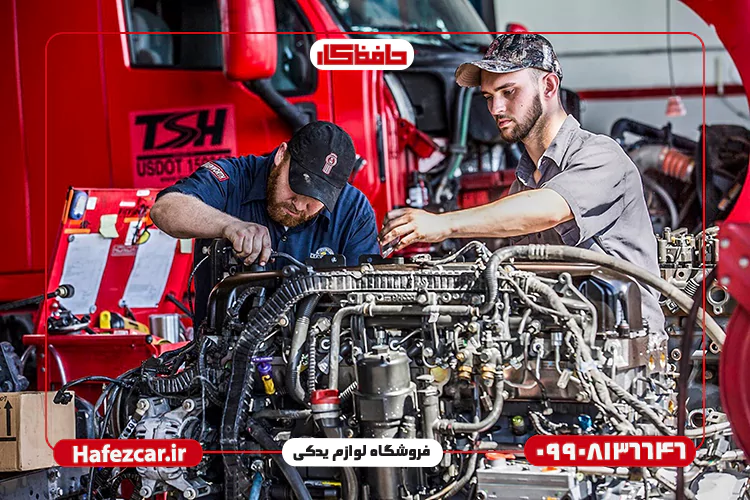 تعمیر موتور ماشین سنگین